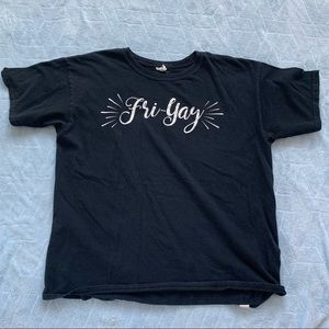 Black Fri yay t-shirt